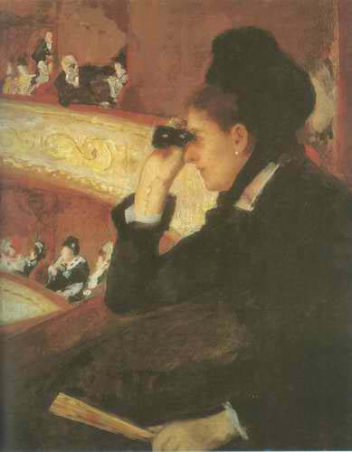 Mary Cassatt In the Loge